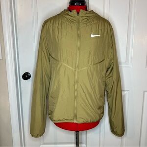 Nike Therma Fit Repel Lightweight Full Zip Running Jacket, Size Large DD5644-379